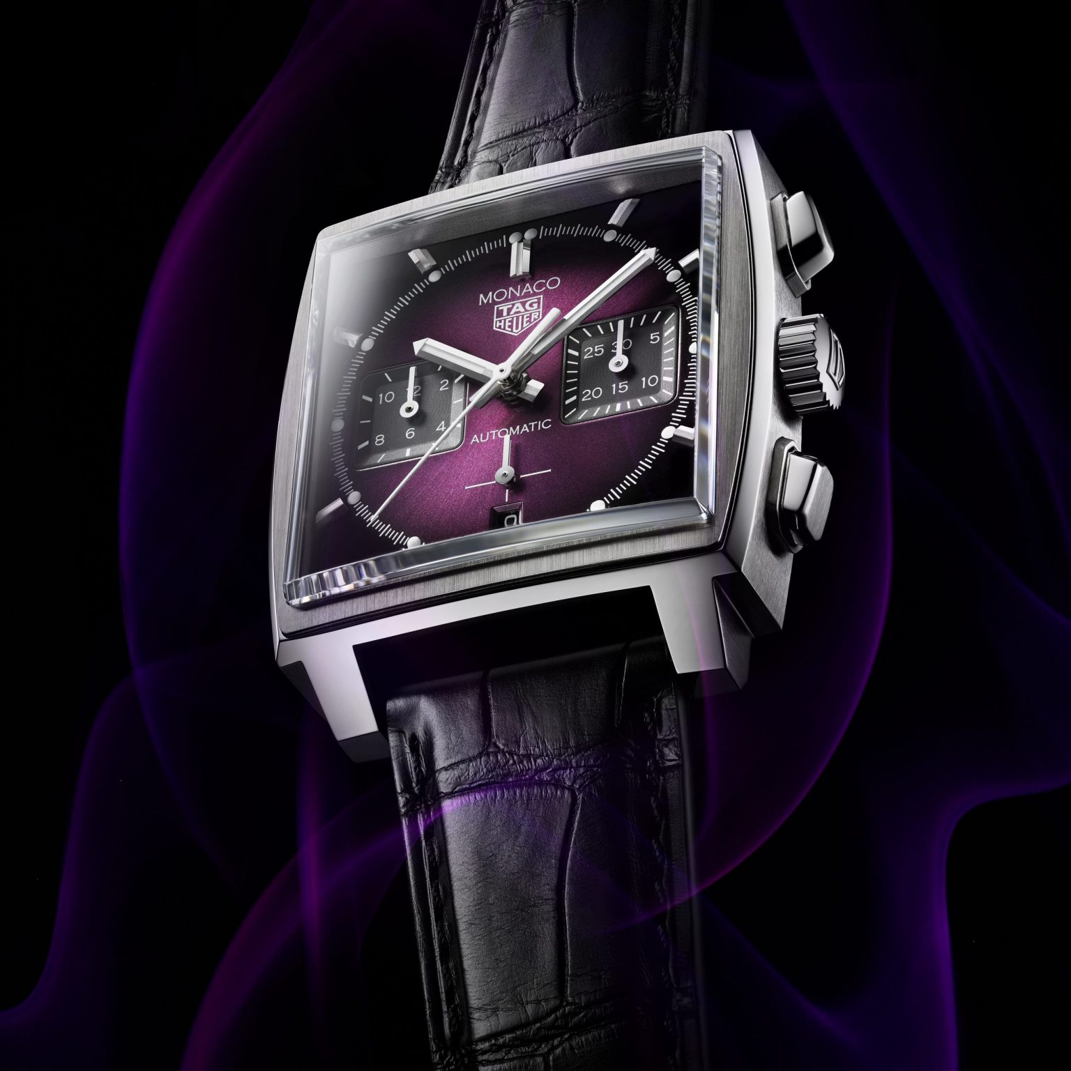 UK Best Super Clone TAG Heuer’s latest Monaco proves purple is the new black Tag Heuer Super